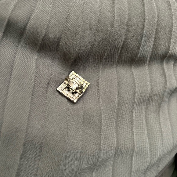 Vintage Prong Set Clear Rhinestone Cocktail Ring Juliana? Adjustable - Picture 7 of 11